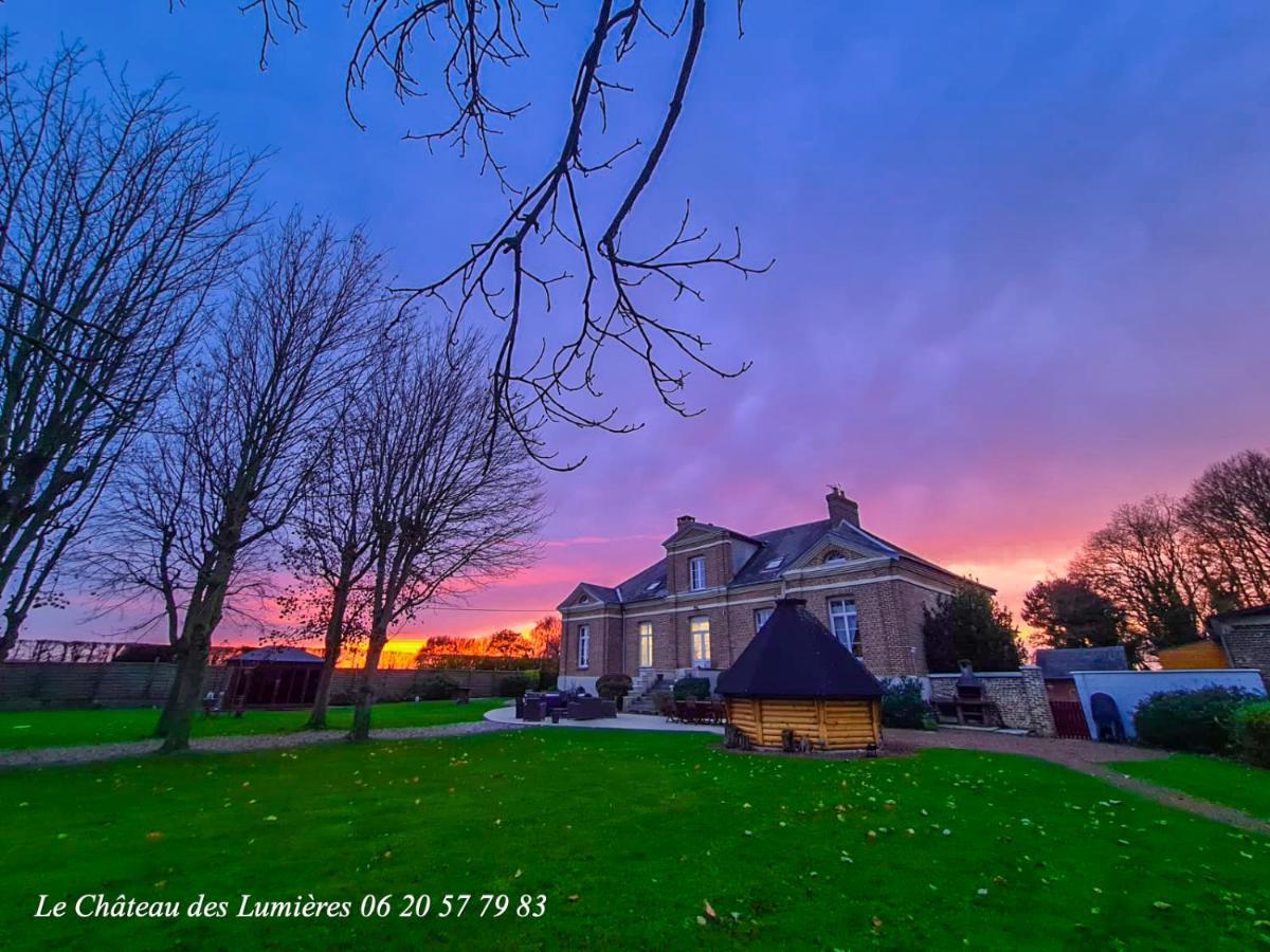 Le Chateau Des Lumieres De La Baie De Somme Chambre D'Hotes De Charme Saint-Blimont Exterior foto